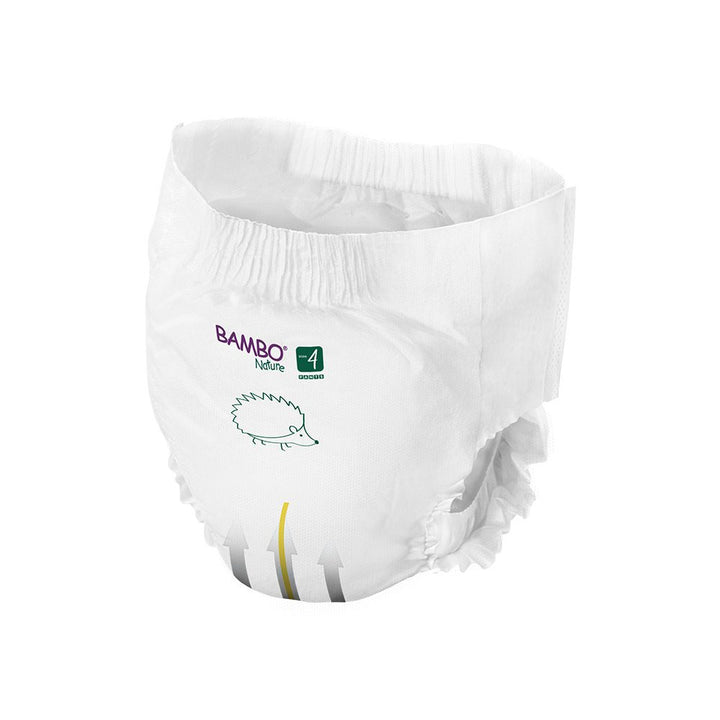 Bambo Nature Eco-Friendly Pants Diapers, Size 4,7-14 kg, Tall Pack (40 pants)