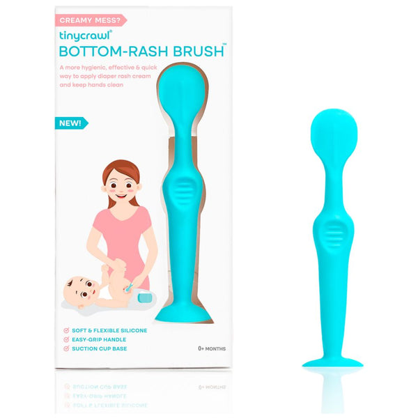 Tinycrawl Bottom-Rash Brush - Diaper Rash Cream Applicator