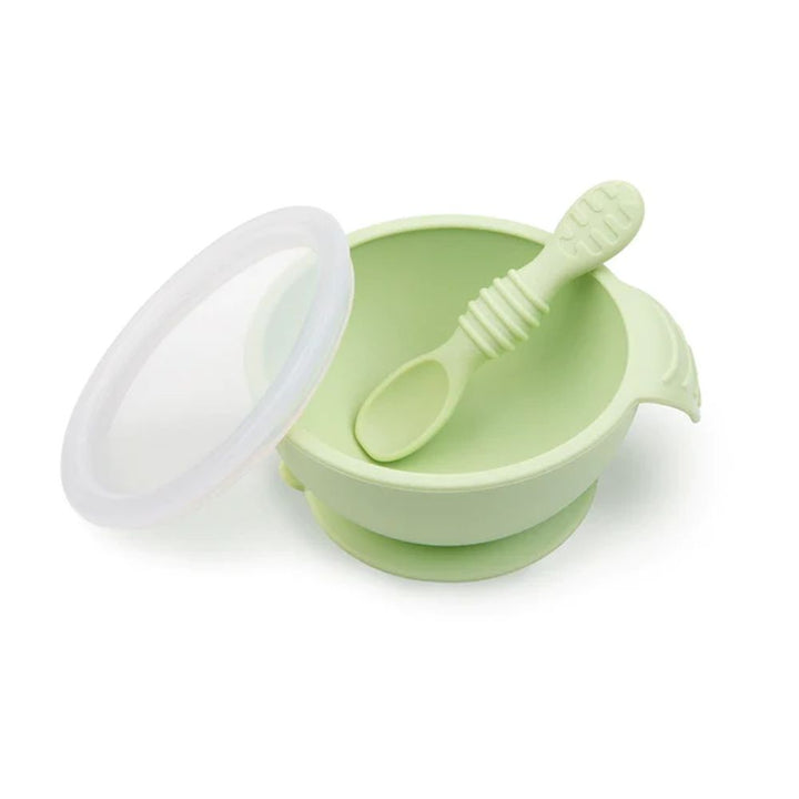 Bumkins First Feeding Set Sage