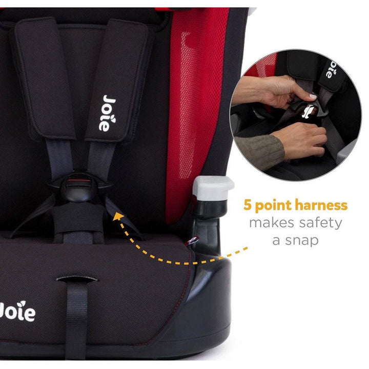 Joie Elevate Baby Car Seat Rio Red for Ages 9-12 Years