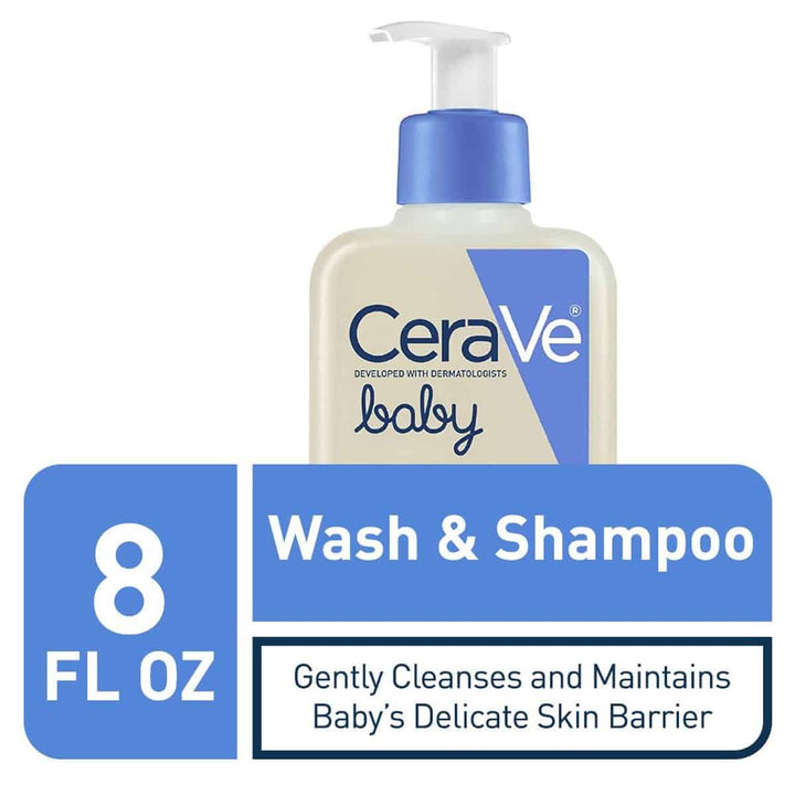 CeraVe Baby Wash &amp; Shampoo, 237ml