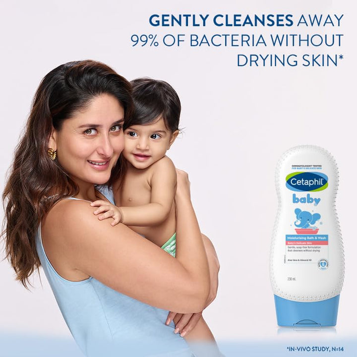 Cetaphil Baby Moisturizing Bath and Wash, 230ml