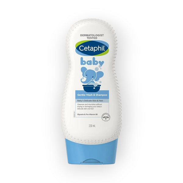 Cetaphil Baby Wash and Shampoo, 230 ml