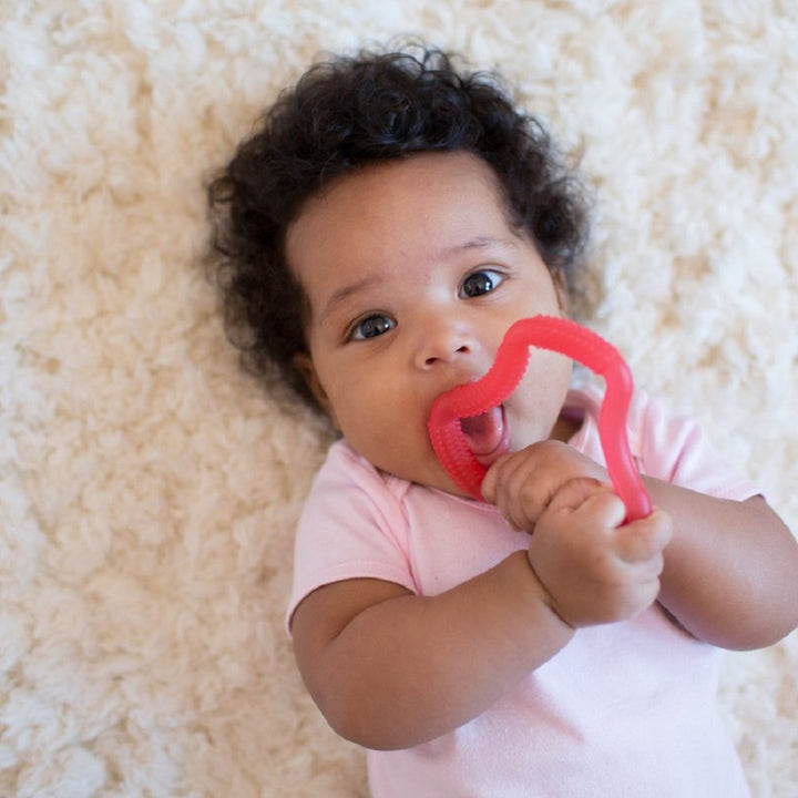 Dr. Brown's Flexees Ergonomic Teether - Pink