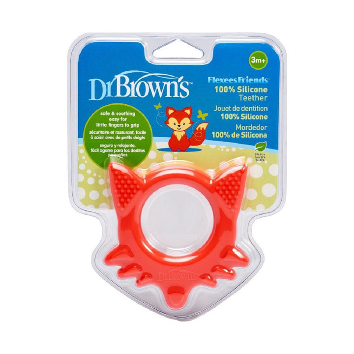 Dr. Brown's Flexees Friends Fox Teether