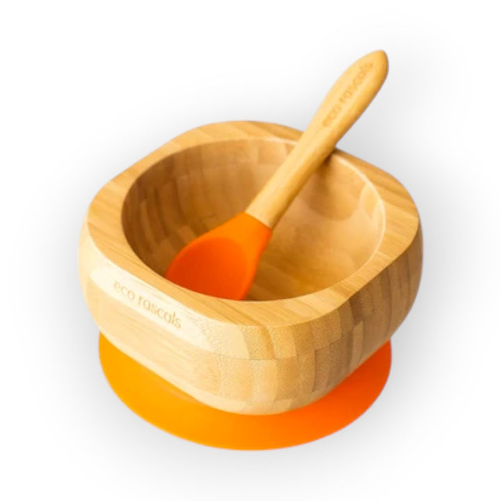 Eco Rascals Bamboo Bowl and Spoon