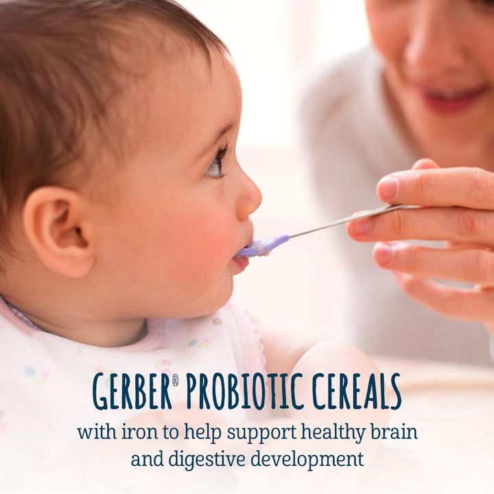 Gerber Baby Rice Single Grain Cereal DHA & Probiotic 227 g