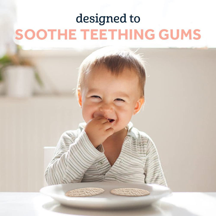 Gerber Teethers Gentle Teething Wafers, 7+ Months, Banana Peach - 48g