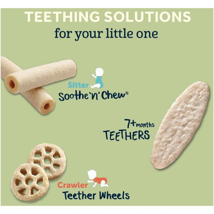 Gerber Teethers Gentle Teething Wafers, 7+ Months, Mango Raspberry - 48g