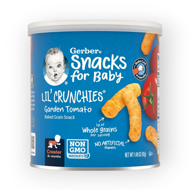 Gerber Lil' Crunchies Garden Tomato - 42g