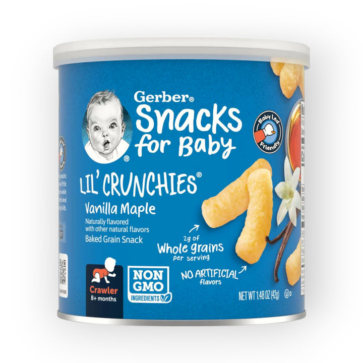 Gerber Lil' Crunchies Vanilla Maple - 42g