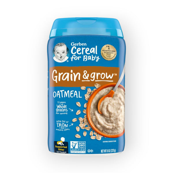 Gerber Oatmeal Single Grain Cereal - 227g