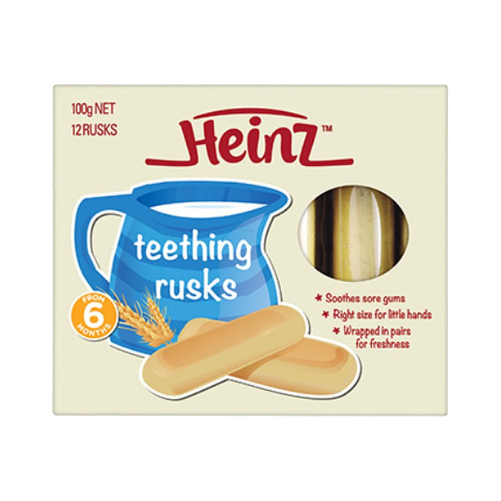 Heinz Teething Rusks 6m+