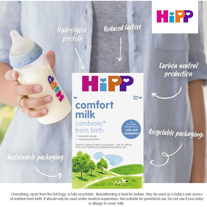 Hipp Organic Comfort Milk from Birth 800gm