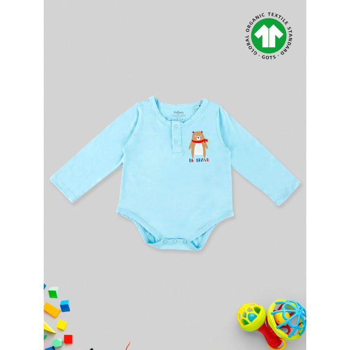 Kidbea Bamboo Soft Fabric Onesie For, Baby Boy - Be Brave