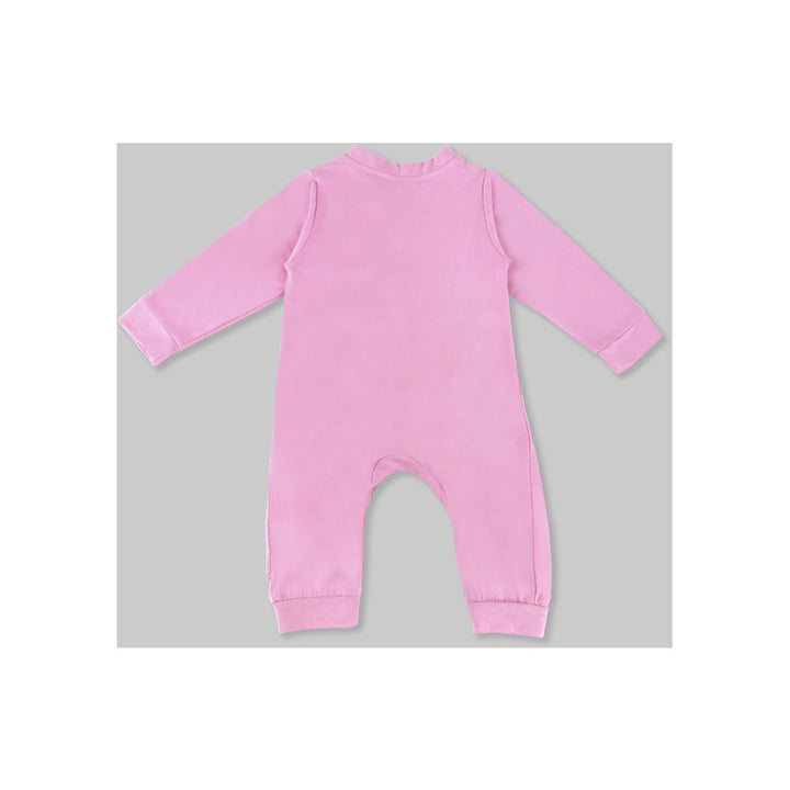 Kidbea Bamboo Soft Fabric Onesies, Baby Girl - Joy Pink Romper