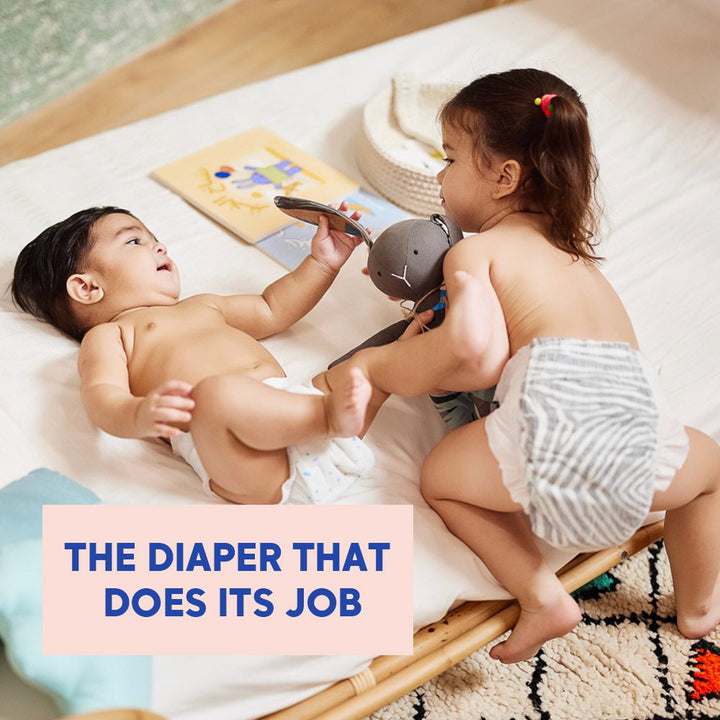 Kim &amp; Kimmy Eco-friendly Baby Diapers, Trial Pack, 2 pcs