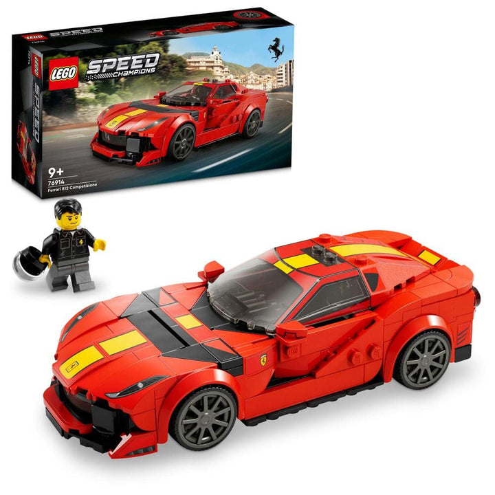 LEGO Speed Champion Ferrari Competizione for 9+ Years (261 Pieces)