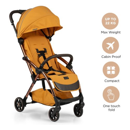 Leclercbaby Influencer Air Stroller Golden Mustard