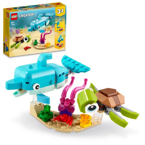 LEGO Dolphin and Turtle