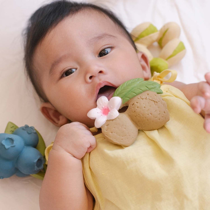 Oli and Carol Aly The Almond Natural Rubber Teether