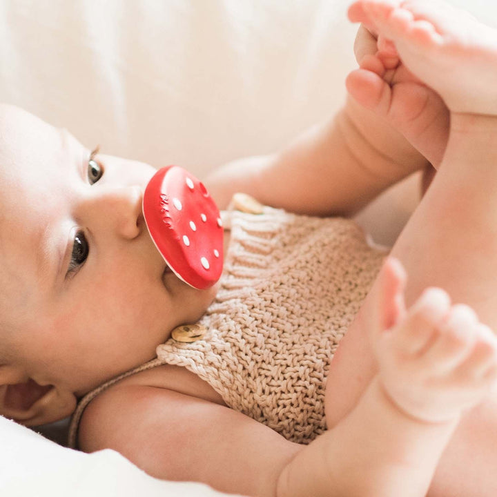 Oli and Carol Spotty The Mushroom Chewy Teether