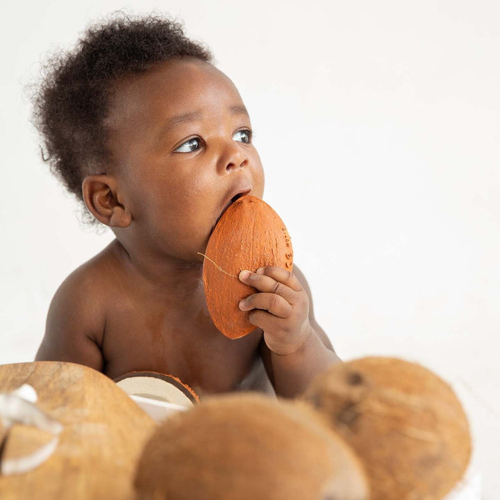 Oli and Carol Coco The Coconut Natural Rubber Teether