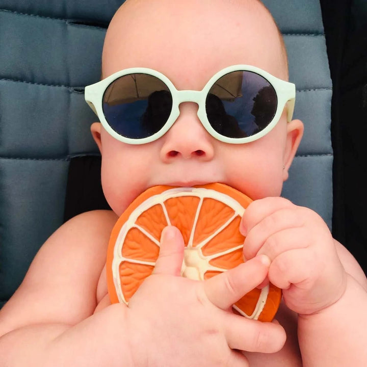 Oli and Carol Clementino The Orange Natural Rubber Teether