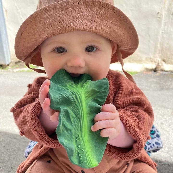 Oli and Carol Kendall The Kale Natural Rubber Teether