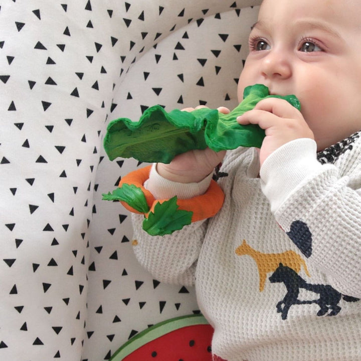 Oli and Carol Kendall The Kale Natural Rubber Teether