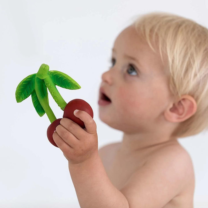 Oli and Carol Mery The Cherry Natural Rubber Teether