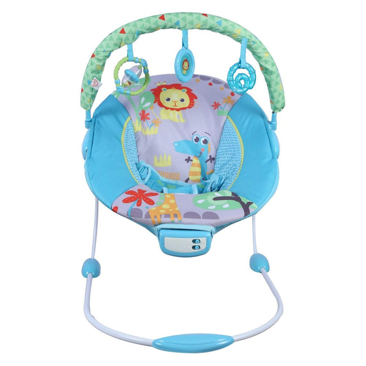 Mastela Music Vibrations Bouncer - Aqua (3months to 12months)