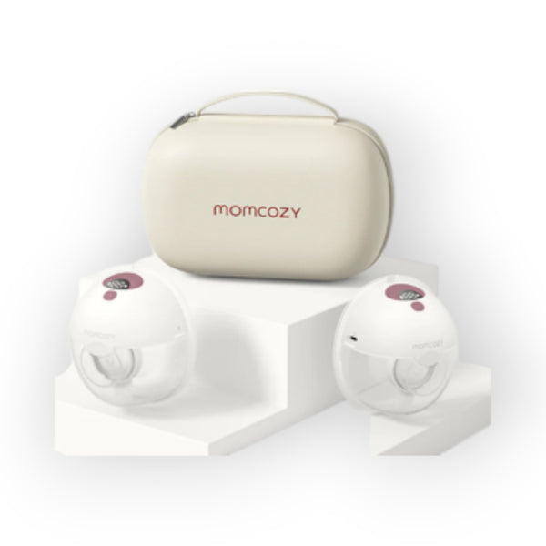 Momcozy Breast Pump M5 Double Cozy Red, Birth to 12M