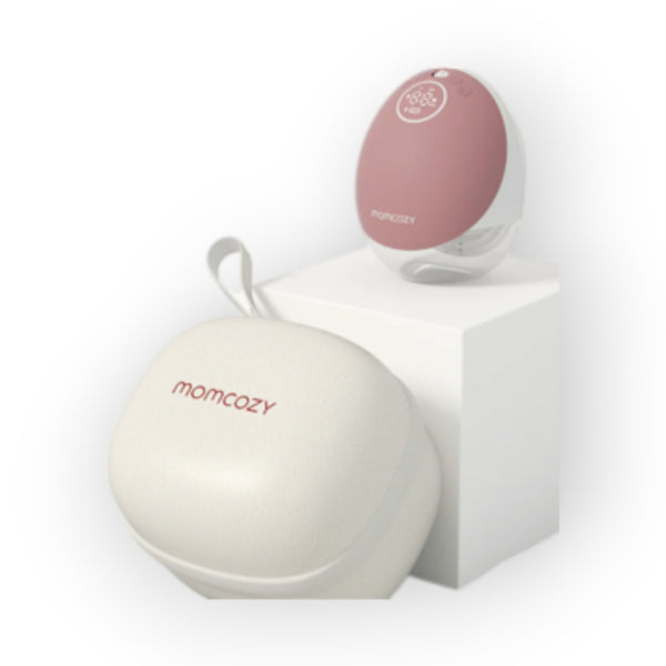 Momcozy Breast Pump M9 Single Cozy Red, Birth to 12M