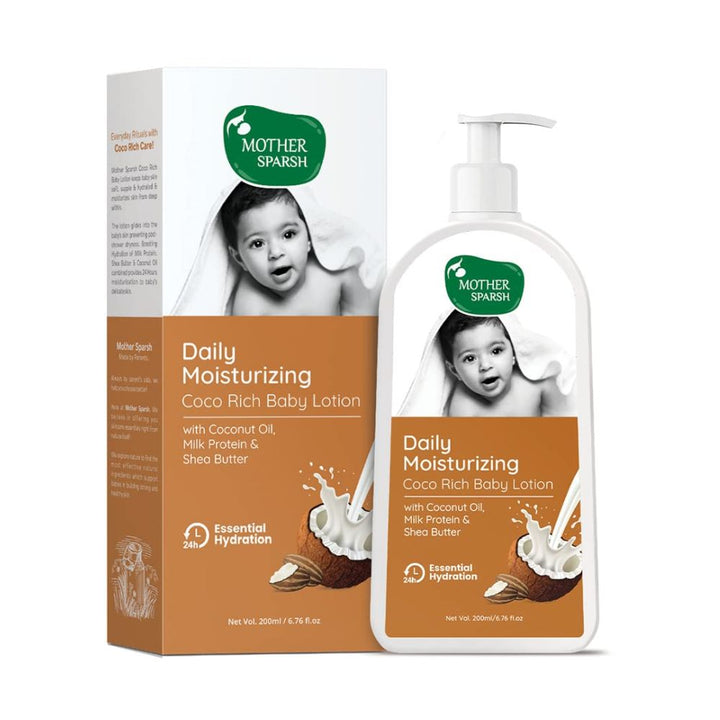 Mother Sparsh Daily Moisturizing Coco Rich Baby Lotion, 200ml