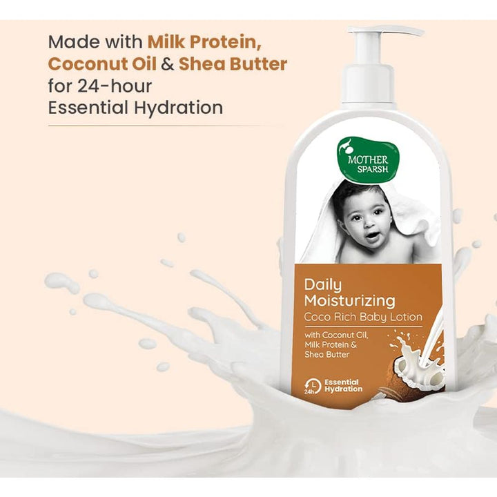 Mother Sparsh Daily Moisturizing Coco Rich Baby Lotion, 200ml