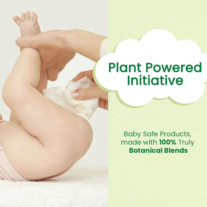 Mother Sparsh Plant Powered Natural Baby Wipes 60 Pcs