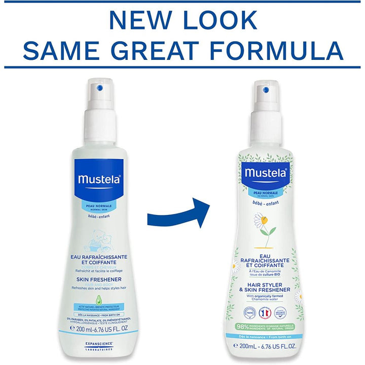 Mustela, Hair Styler &amp; Skin Freshener, 200 ml