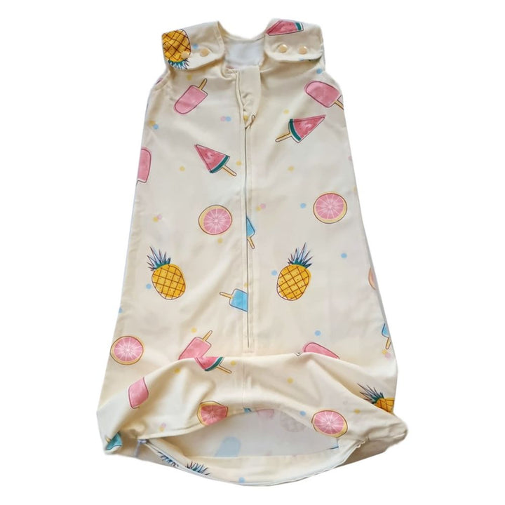 Tickle Tickle Nap a Lil Organic Cotton Sleeping Bag, 1.0 TOG Pina Colada