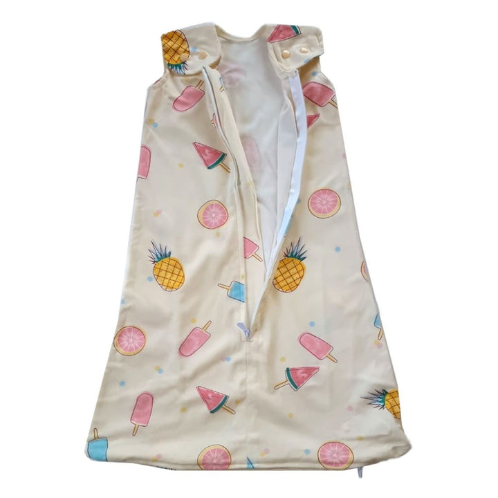 Tickle Tickle Nap a Lil Organic Cotton Sleeping Bag, 1.0 TOG Pina Colada