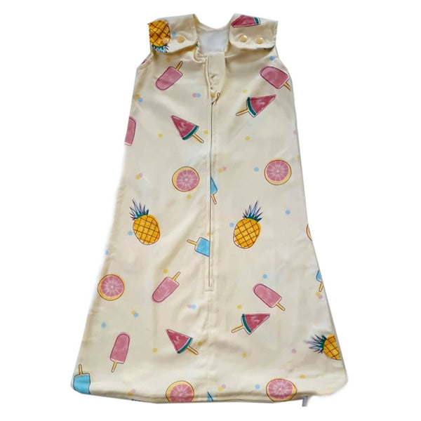 Tickle Tickle Nap a Lil Organic Cotton Sleeping Bag, 1.0 TOG Pina Colada