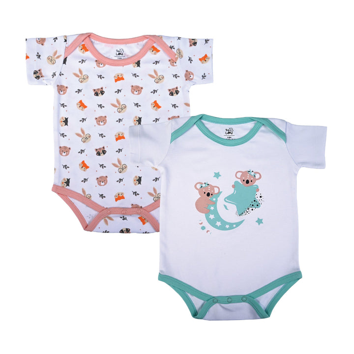 Honey Bunny + Krescent Koala Infant Onesies