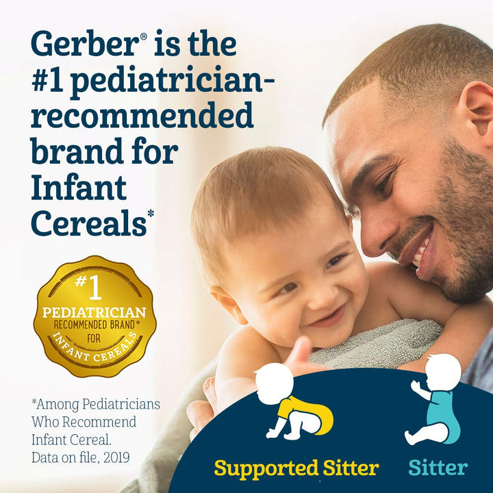 Gerber Organic Oatmeal Millet Quinoa Cereal (227 g)