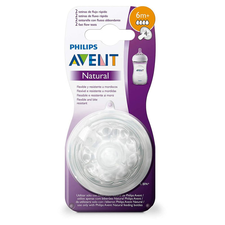 Philips Avent Natural 2. 0 Teat for Newborn 0 Month+