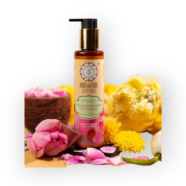 Root And Soil floral body wash