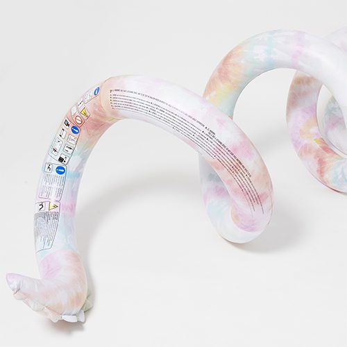 SUNNYLiFE Giant Inflatable Noodle Snake Tie Dye Tie Dye