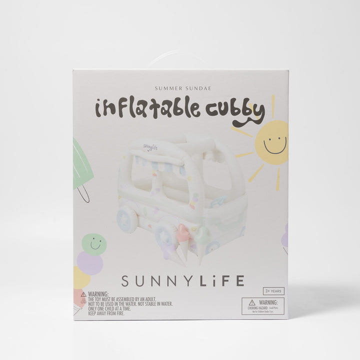 SUNNYLiFE Inflatable Cubby Summer Sundae Multi