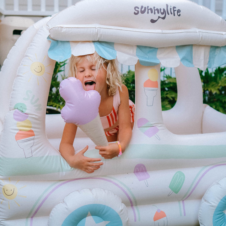 SUNNYLiFE Inflatable Cubby Summer Sundae Multi