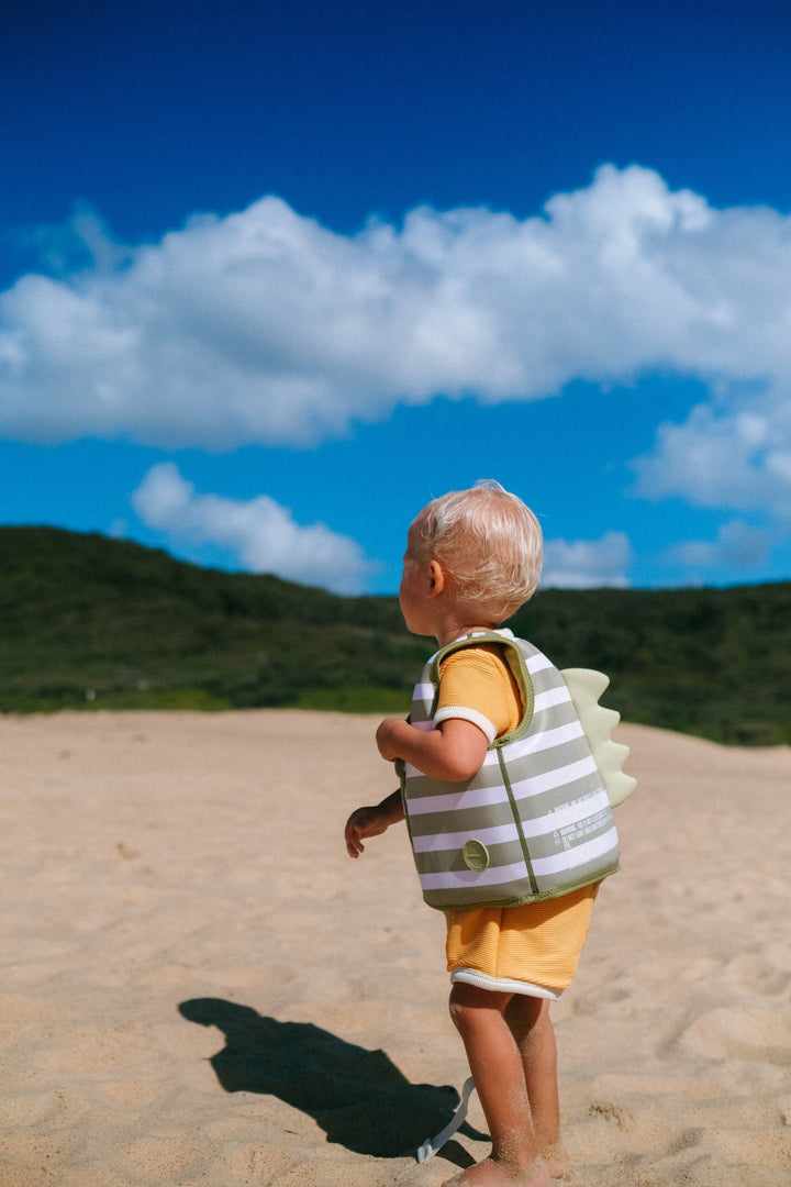 SUNNYLiFE Kids Swim Vest 1-2 Into the Wild Khaki