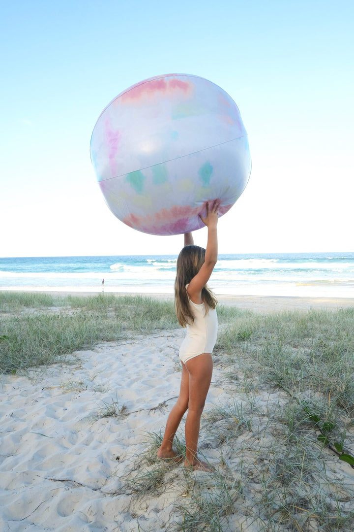 SUNNYLiFE Giant Inflatable Beach Ball Tie Dye Tie Dye